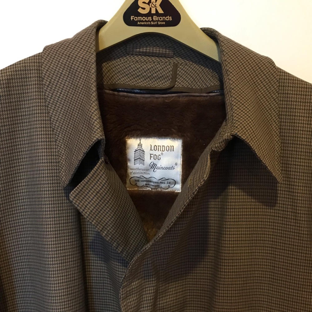 London fog Main Coat. Hampden Row Check